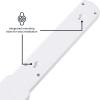 imageAmazon Basics Rectangle 6Outlet 600 Joule Surge Protector Power Strip 2ft Small White 2PackWhite