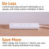 imageAmazon Basics Smart Plug Power Strip with 3 Individually Controlled Outlets and 2 USB Ports 1 USBA and 1 USBC Works with Alexa Only 24 GHz WiFi No Hub Required White3 Outlets  1 USBA  1 USBC