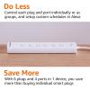 imageAmazon Basics Smart Plug Power Strip with 3 Individually Controlled Outlets and 2 USB Ports 1 USBA and 1 USBC Works with Alexa Only 24 GHz WiFi No Hub Required White6 Individually Controlled Outlets and 3 USB Ports