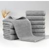 imageAmazon Basics Soft and Thick Cotton Hand Towels 16quot x 26quot Gray 12PackGray