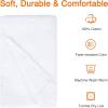 imageAmazon Basics Soft and Thick Cotton Hand Towels 16quot x 26quot Gray 12PackWhite