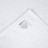 imageAmazon Basics Soft and Thick Cotton Hand Towels 16quot x 26quot Gray 12PackWhite