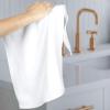 imageAmazon Basics Soft and Thick Cotton Hand Towels 16quot x 26quot Gray 12PackWhite