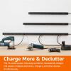 imageAmazon Basics Surge Protector Power Strip 12 Outlet Heavy Duty Metal 600 Joules 6ft Extension Cord Mountable Rectangle Black16 Outlet