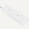 imageAmazon Basics Surge Protector Power Strip 12Outlet 4000 Joules 8ft Extension Cord Rectangle for Home Office Gaming Room BlackWhite
