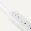 imageAmazon Basics Surge Protector Power Strip 6Outlet 790 Joules 6ft Extension Cord White