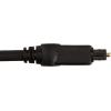 imageAmazon Basics Toslink Digital Optical Audio Cable MultiChannel for Audio System Sound Bar Home Theatre GoldPlated Connectors 6 Foot Black33 Feet