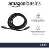 imageAmazon Basics Toslink Digital Optical Audio Cable MultiChannel for Audio System Sound Bar Home Theatre GoldPlated Connectors 6 Foot Black98 Feet