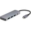 imageAmazon Basics USB 3231 Gen 2 Hub Dock 10Gbps USBC to 1xUSBC  3xUSBA Works with WindowsMac Silver Black