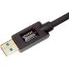 imageAmazon Basics USBA 30 Extension Cable 48Gbps HighSpeed Male to Female GoldPlated Connectors 3 Meters Black98 Feet
