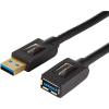 imageAmazon Basics USBA 30 Extension Cable 48Gbps HighSpeed Male to Female GoldPlated Connectors 65 Foot BlackBlack