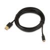 imageAmazon Basics USBA to Micro USB Charging Cable 480Mbps Transfer Speed with GoldPlated Plugs USB 20 10 Foot Black10 Feet