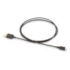 imageAmazon Basics USBA to Micro USB Charging Cable 480Mbps Transfer Speed with GoldPlated Plugs USB 20 10 Foot Black3 Feet