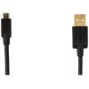 imageAmazon Basics USBA to Micro USB Charging Cable 480Mbps Transfer Speed with GoldPlated Plugs USB 20 10 Foot Black6 Feet