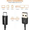 imageAmazon Basics USBC to USBA 20 Fast Charger Cable 480Mbps Speed USBIF Certified for Apple iPhone 1615 iPad Samsung Galaxy Tablets 3 Foot BlackBlack