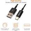 imageAmazon Basics USBC to USBA 20 Fast Charger Cable 480Mbps Speed USBIF Certified for Apple iPhone 1615 iPad Samsung Galaxy Tablets 3 Foot BlackBlack