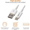 imageAmazon Basics USBC to USBA 20 Fast Charger Cable 480Mbps Speed USBIF Certified for Apple iPhone 1615 iPad Samsung Galaxy Tablets 3 Foot BlackWhite