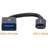imageAmazon Basics USBC to USBA 31 Gen1 Female Adapter Cable Converter 5Gbps HighSpeed USBIF Certified for Laptops Tablets Phones iPhone 1615 WhiteBlack