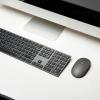 imageAmazon Basics Ultra Premium Wireless Keyboard and Mouse Combo  Rechargeable Ultra Slim Design Quiet Full Size Number Pad Unifying Receiver BlackQWERTY