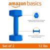 imageAmazon Basics Vinyl Coated Dumbbell Hand Weights12 Pounds  Pair