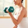 imageAmazon Basics Vinyl Coated Dumbbell Hand Weights15 Pounds  Pair