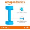 imageAmazon Basics Vinyl Coated Dumbbell Hand Weights5 Pounds  Pair