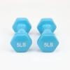 imageAmazon Basics Vinyl Coated Dumbbell Hand Weights5 Pounds  Pair