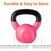 imageAmazon Basics Vinyl Kettlebell15 Pounds