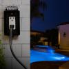 imageAmazon Basics WeatherResistant GFCI Receptacle with LED Indicator SelfTest Feature 20 Amp WhiteWhite