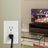imageAmazon Basics WeatherResistant GFCI Receptacle with LED Indicator SelfTest Feature 20 Amp WhiteWhite