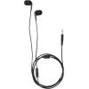 imageAmazon Basics Wired Earbuds with Microphone In Ear Headphones USBC 42 ft long cable SML Ear Tips One size Black35mm Aux