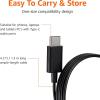 imageAmazon Basics Wired Earbuds with Microphone In Ear Headphones USBC 42 ft long cable SML Ear Tips One size BlackUSBC