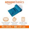 imageAmazon Basics Yoga Mat Towel Hot Yoga Soft Sweat AbsorbantAqua