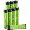 imageAmazon Basics 16Pack Rechargeable AAA NiMH Performance Batteries 800 mAh 12V Recharge up to 1000x Times PreCharged8 Count Pack of 1