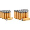 imageAmazon Basics 24 Count AA ampamp AAA HighPerformance Alkaline Batteries Value Pack  12 Double AA Batteries and 12 Triple AAA Batteries48 Count Pack of 1