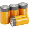 imageAmazon Basics 24Pack D Cell Alkaline AllPurpose Batteries 15 Volt 5Year Shelf Life4 Count Pack of 1