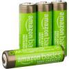 imageAmazon Basics 24Pack Rechargeable AA NiMH HighCapacity Batteries 2400 mAh 12V Recharge up to 400x Times PreCharged4 Count Pack of 1