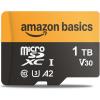 imageAmazon Basics 256GB microSDXC Card with Adapter Read Speed Up to 200MBs 1Pack1TB