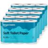 imageAmazon Basics 2Ply Soft Toilet Paper 30 Rolls 5 Packs of 6 Equivalent to 185 Regular Rolls Packaging May Vary350 sheet Pack of 30