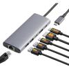 imageAmazon Basics 6in1 USBC 32 10G Hub 1 USBC 100W PD Input 2 USBA 1 USBC HDMI 4K Ethernet Light Grey 1194 x 46 x 15cm