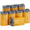 imageAmazon Basics 8Pack 9V Alkaline Batteries 5Year Shelf Life  for SmokeCO Detector Electronics ampamp Audio8Pack