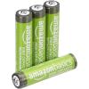 imageAmazon Basics 8Pack Rechargeable AAA NiMH HighCapacity Batteries 850 mAh 12V Recharge up to 500x Times PreCharged4 Count Pack of 1