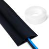 imageAmazon Basics Floor Cord Cover 6ft Length 26quot Diameter Black