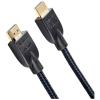 imageAmazon Basics HDMI Cable 10ft 4K HDMI 20 Cord 18Gbps NylonBraided 4K60Hz 2160p 48 bit Compatible with TVPS5XboxRoku Black ampamp BlueBlack