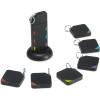 imageAmazon Basics Key Finder Wallet Pet Phone Item Locator  6 Smart Trackers 1 Remote 100 ft 30 m Range up to 80dB alarm via RF signals No phone mobile app or WiFi required