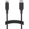 imageAmazon Basics MFi Certified USBC to Lightning Fast Charging Cable for Apple iPhone Nylon Braided 10 ft WhiteBlack