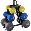 Rack with 3 Pairs (5  10  and 15 Pound)