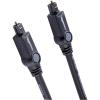 imageAmazon Basics Toslink Digital Optical Audio Cable MultiChannel for Audio System Sound Bar Home Theatre GoldPlated Connectors 6 Foot Black33 Feet