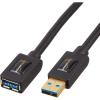imageAmazon Basics USBA 30 Extension Cable 48Gbps HighSpeed Male to Female GoldPlated Connectors 3 Meters Black33 Feet