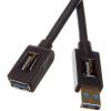 imageAmazon Basics USBA 30 Extension Cable 48Gbps HighSpeed Male to Female GoldPlated Connectors 65 Foot BlackBlack